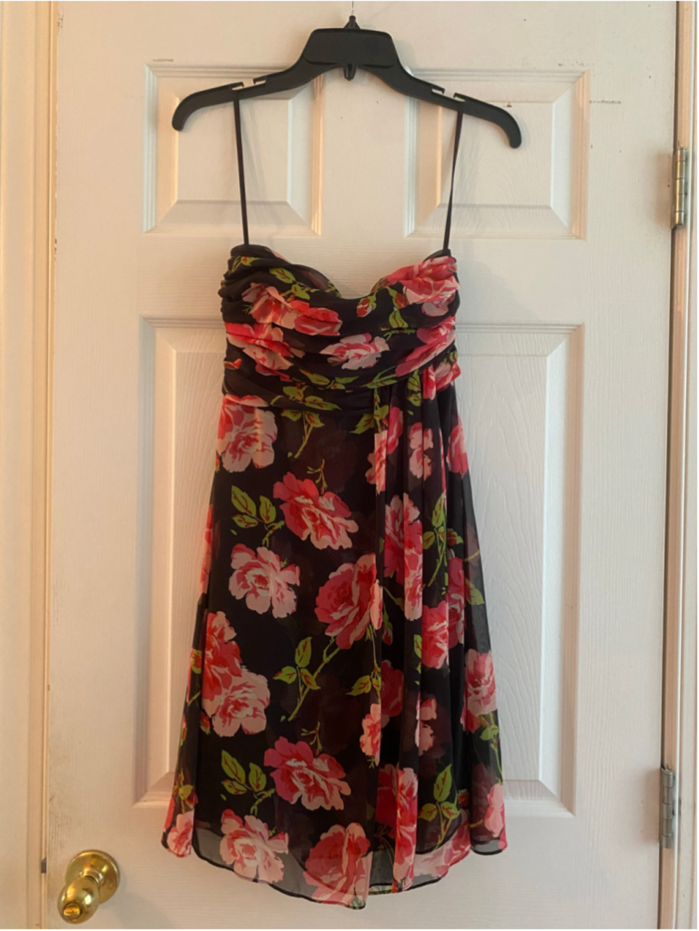 The Limited Strapless Floral Dress - Size 2